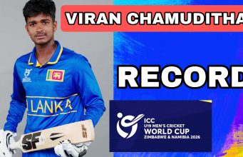 Sri Lanka’s Viran Chamuditha Creates History at ICC Under-19 World Cup