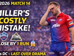 Gujarat Titans Win Thriller After David Miller’s Costly Error – IPL 2026 | Match 14