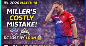 Gujarat Titans Win Thriller After David Miller’s Costly Error – IPL 2026 | Match 14